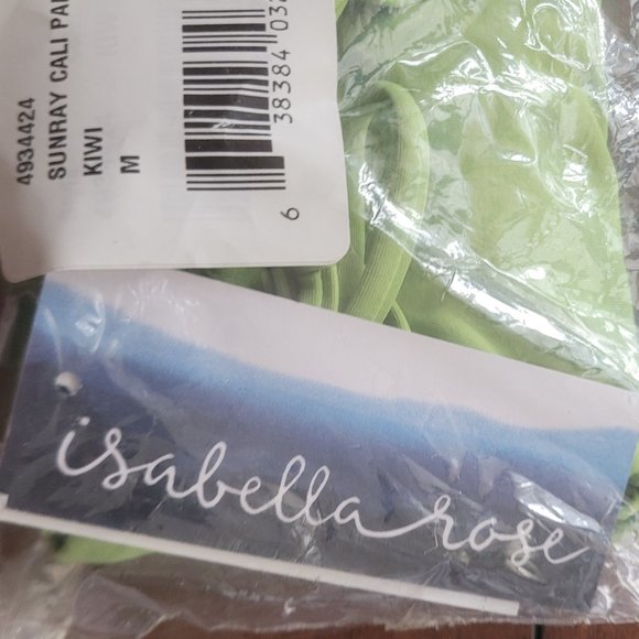 ISABELLA ROSE Sunway Cali Tie Side Hipster Bikini Bottom (M) Kiwi |*FUN & FLIRTY - Picture 6 of 8